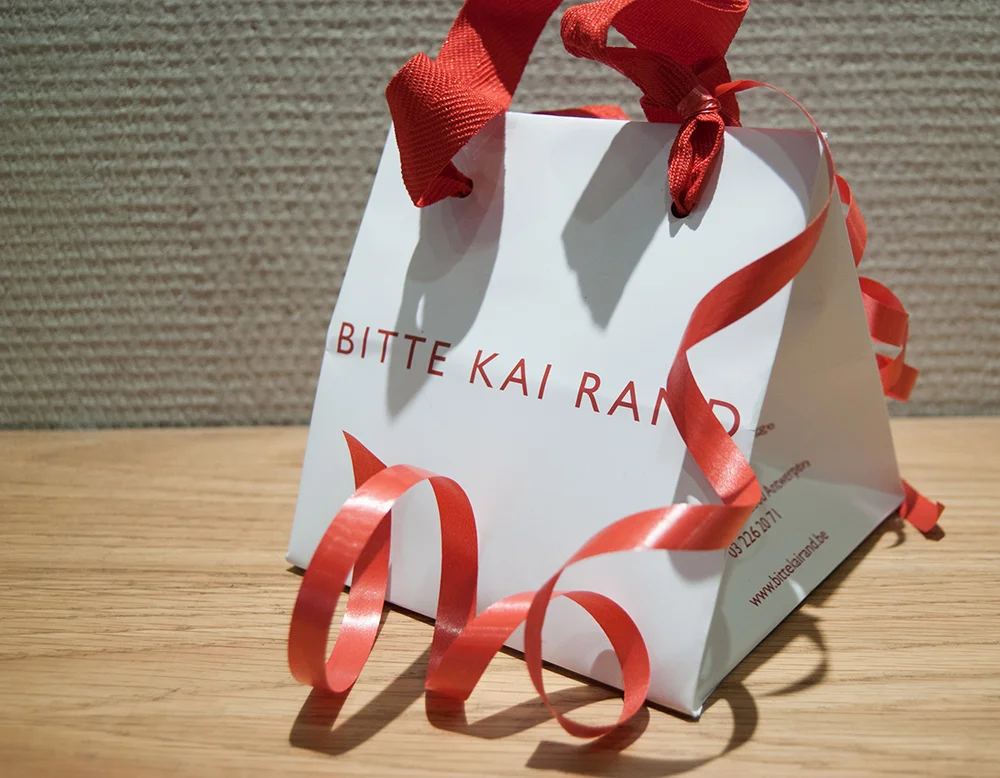 c-bags voor Bitte Kai Rand // multi cycli ecologische verpakking // geschenkdoosje // papier - glanzende laminatie