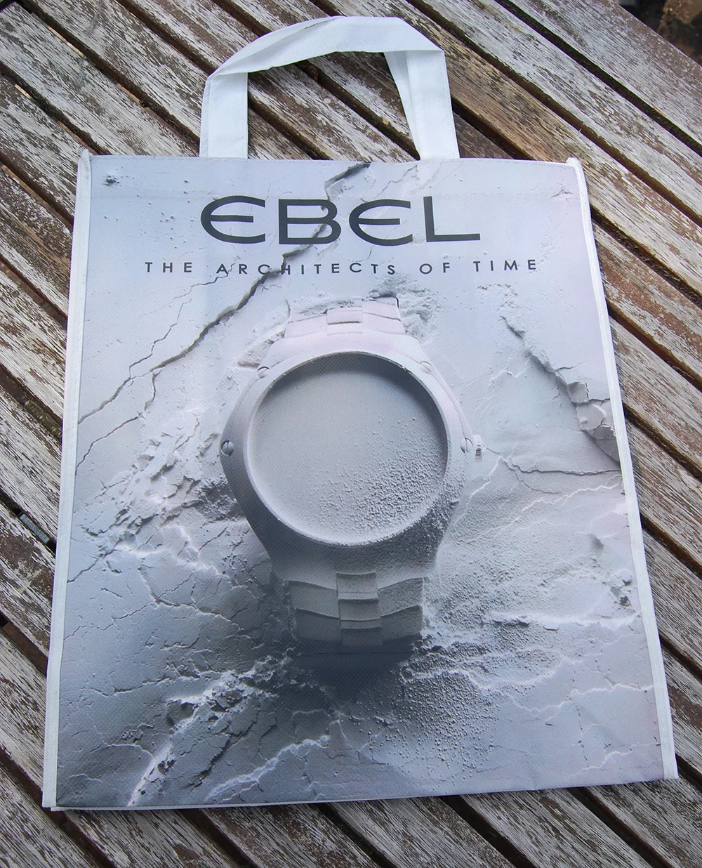 c-bags bedrukte draagtassen voor EBEL // single cyclus ecologische draagtassen // PP non woven // betaalbare luxe draagtassen