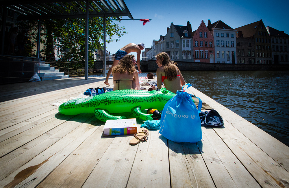 c-bags bedrukte draagtassen voor Bjorn Borg // single cyclus ecologische draagtassen // PP non woven stroptasje // scherpe prijs!