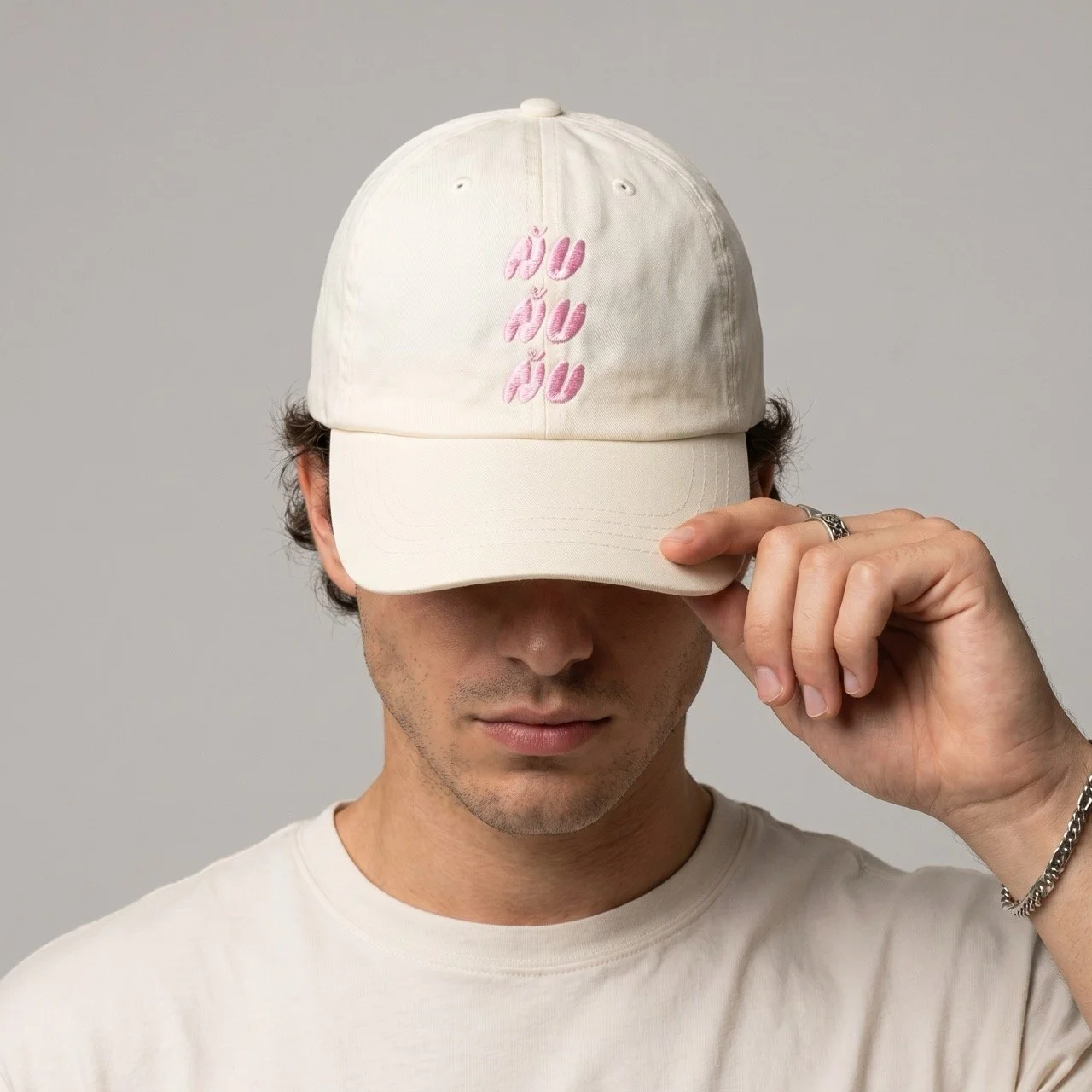 brunhilda nununu cap beige pink.jpeg