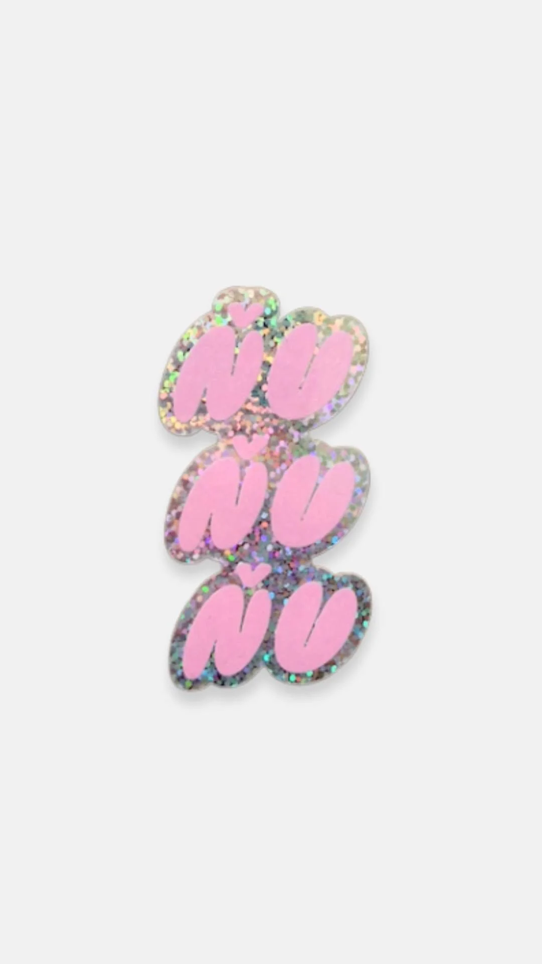 Glitter Sticker ŇuŇuŇu