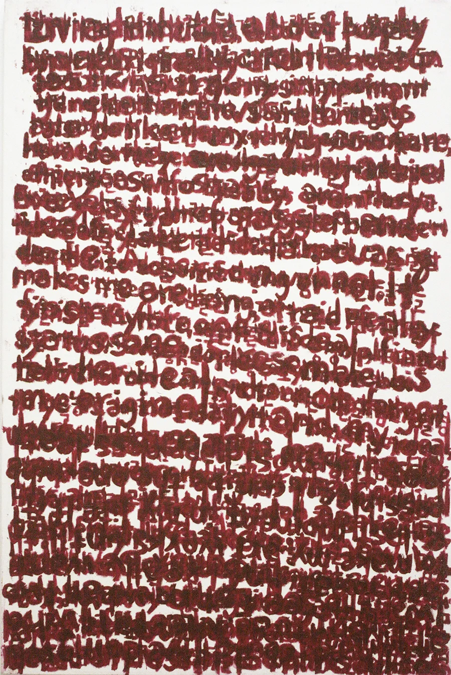About Us II Oil on canvas 60.96 x 91.44 cm ( 24 x 36 inches). 2014