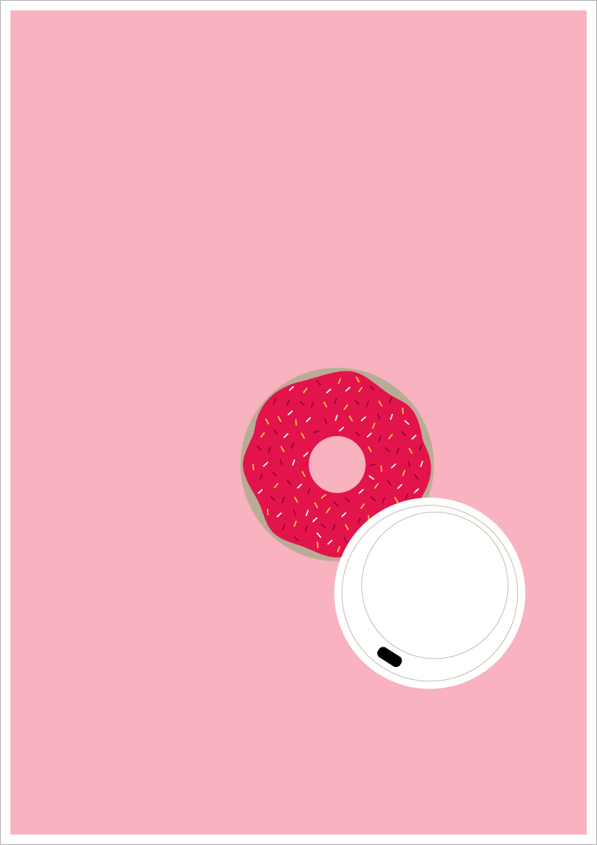 Coffee & Donuts by Fiona Roberton