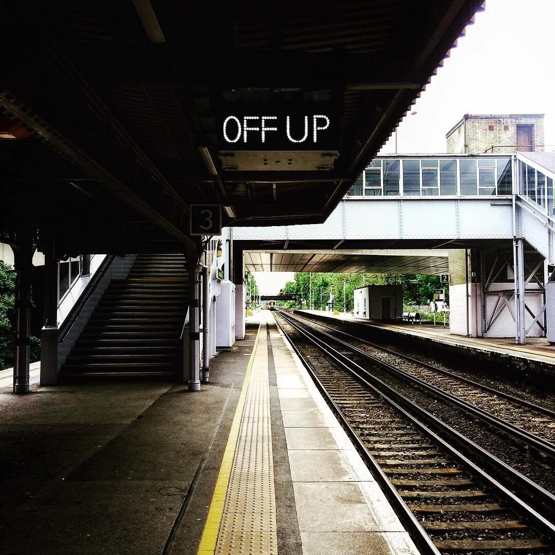 What does it MEAN? #offup #trainspotting #waitingandwaiting