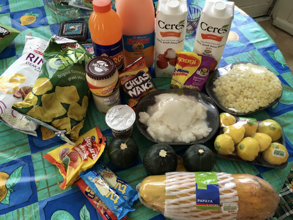  A quick shop at the supermarket to buy all the food I miss and crave in the UK