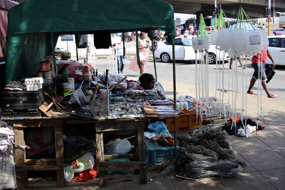  The containers hanging on the right are used with sea water to carry out an enemas!