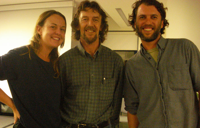 Karen & Ryan con Geoff Lawton