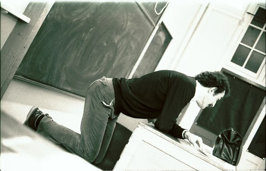 Mr. McCarthy's geography lesson, 1983