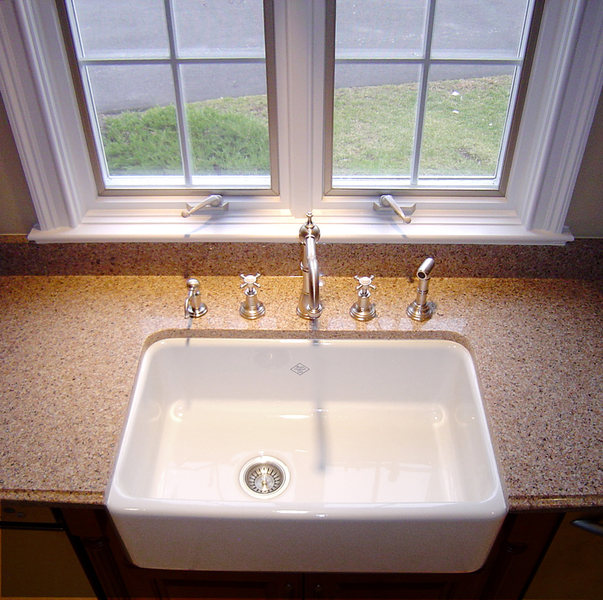 Hopewell Kitchen Renovation Farmhouse Sink Wood Cabniets Tile Flooring.jpg