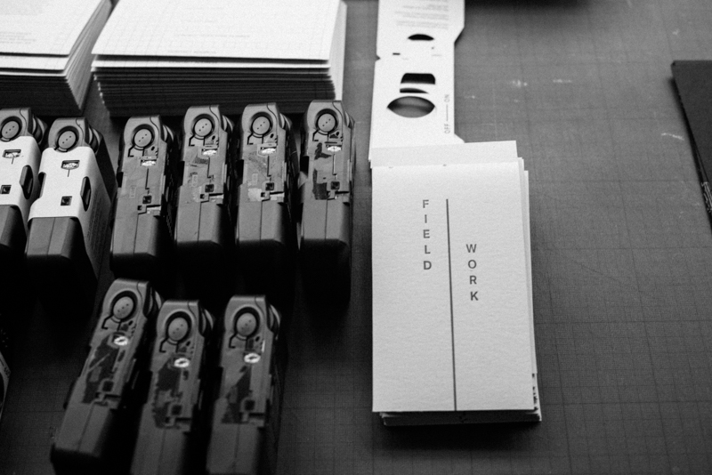 Fieldwork Kits in production by Stanley James Press