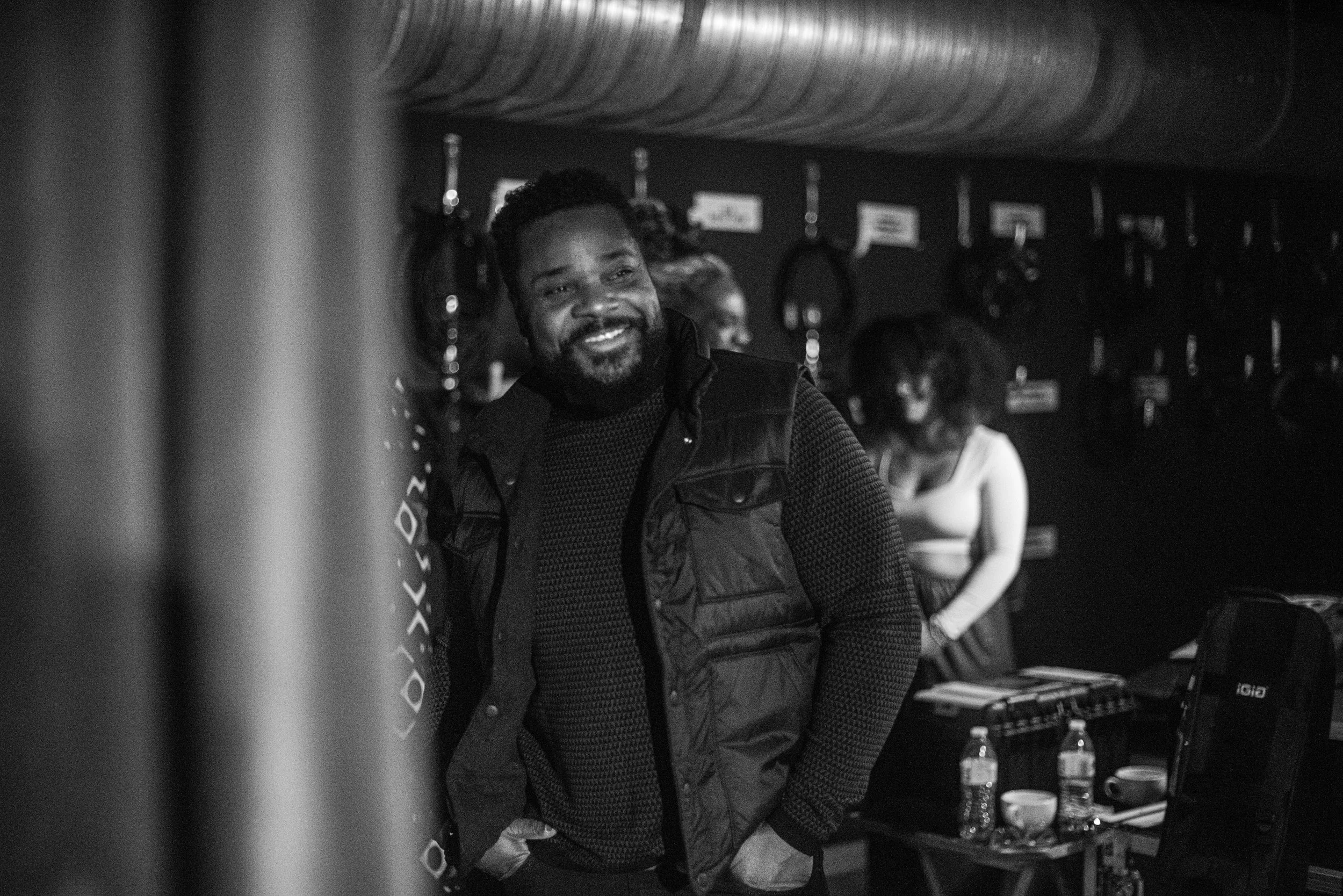 Malcom-Jamall Warner at a concert