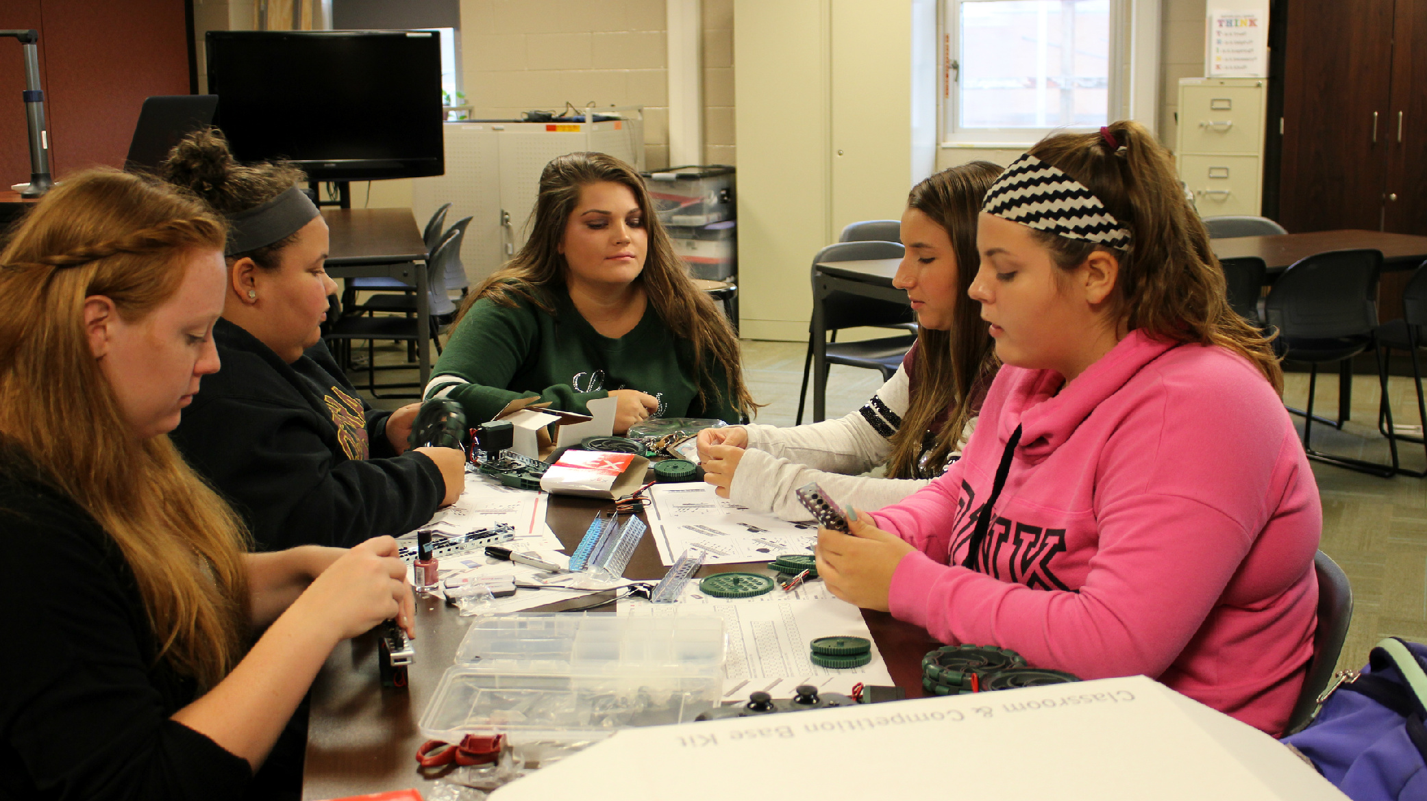 Girls VEX Robotics at Laker High School