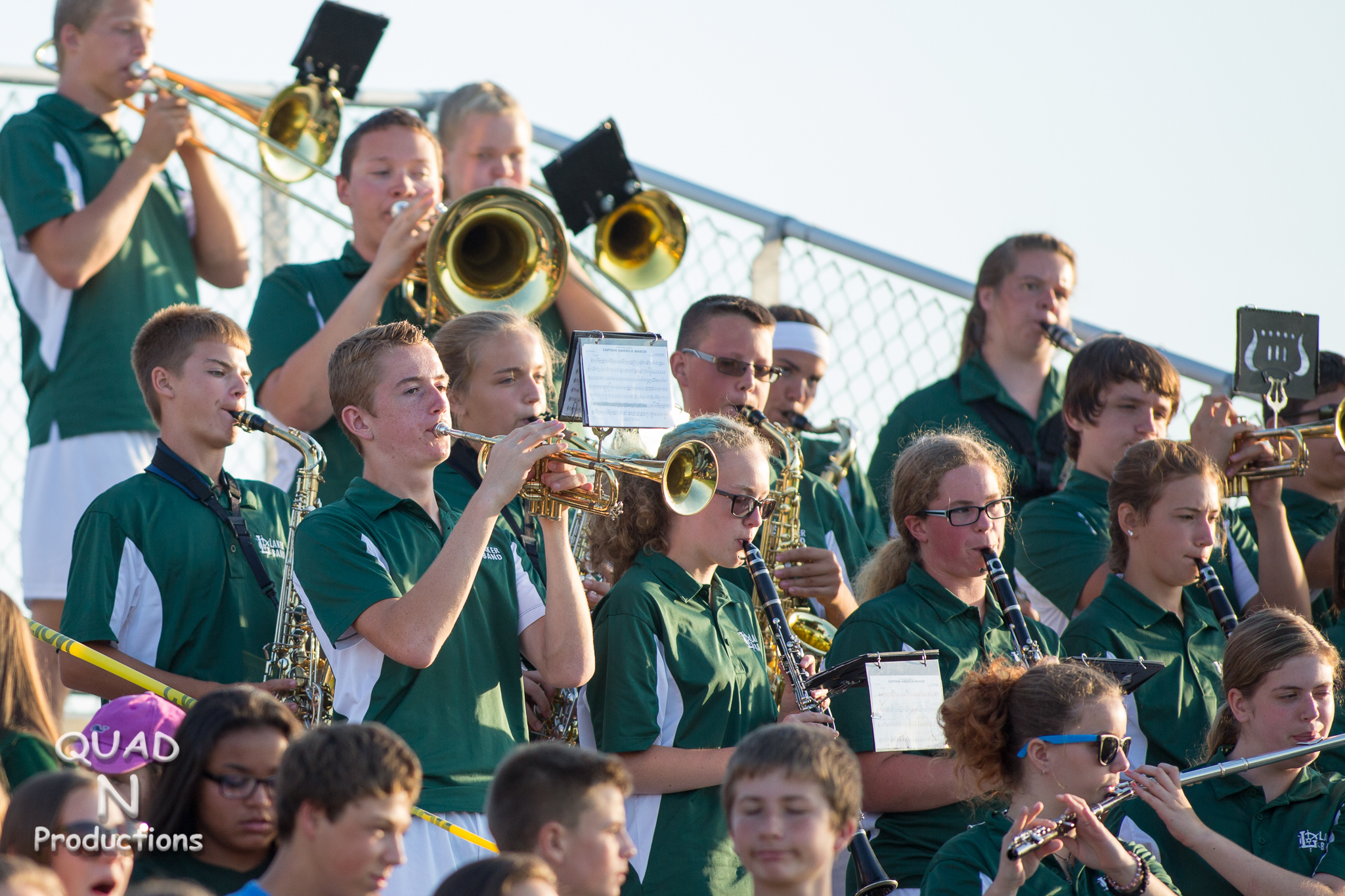 Marching Band at Laker High School