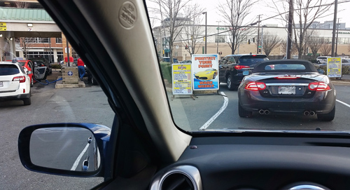 The weather is warming up in D.C. and EVERYONE is hitting the car wash.
