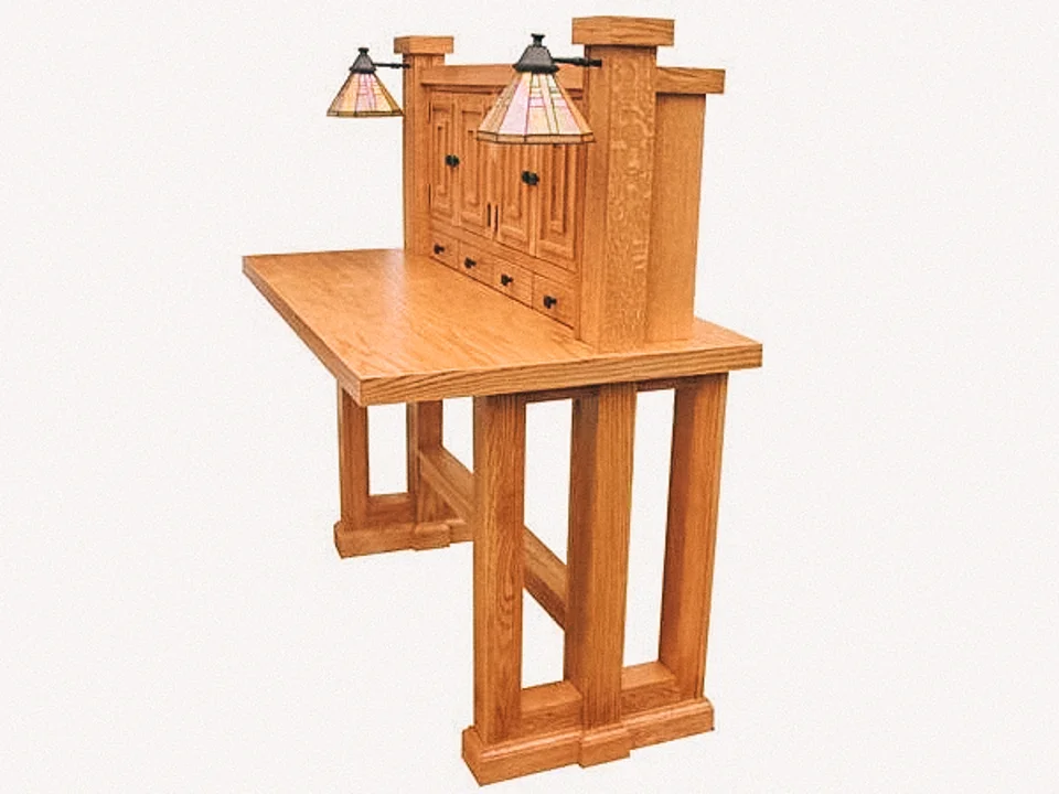 Handmade Antique Reproduction Desk