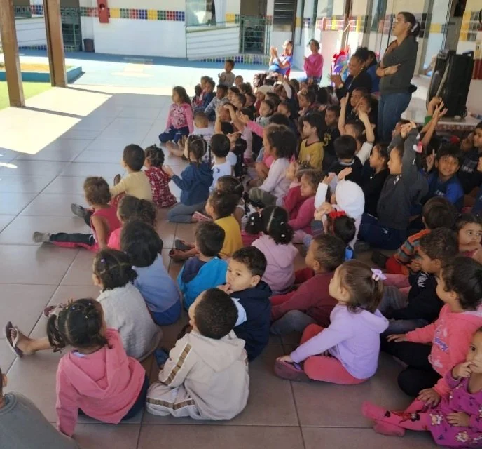 A few of the children in the children’s center  - 