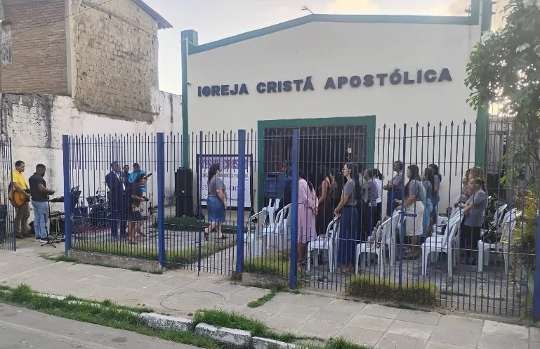 One of the churches in Maceio
