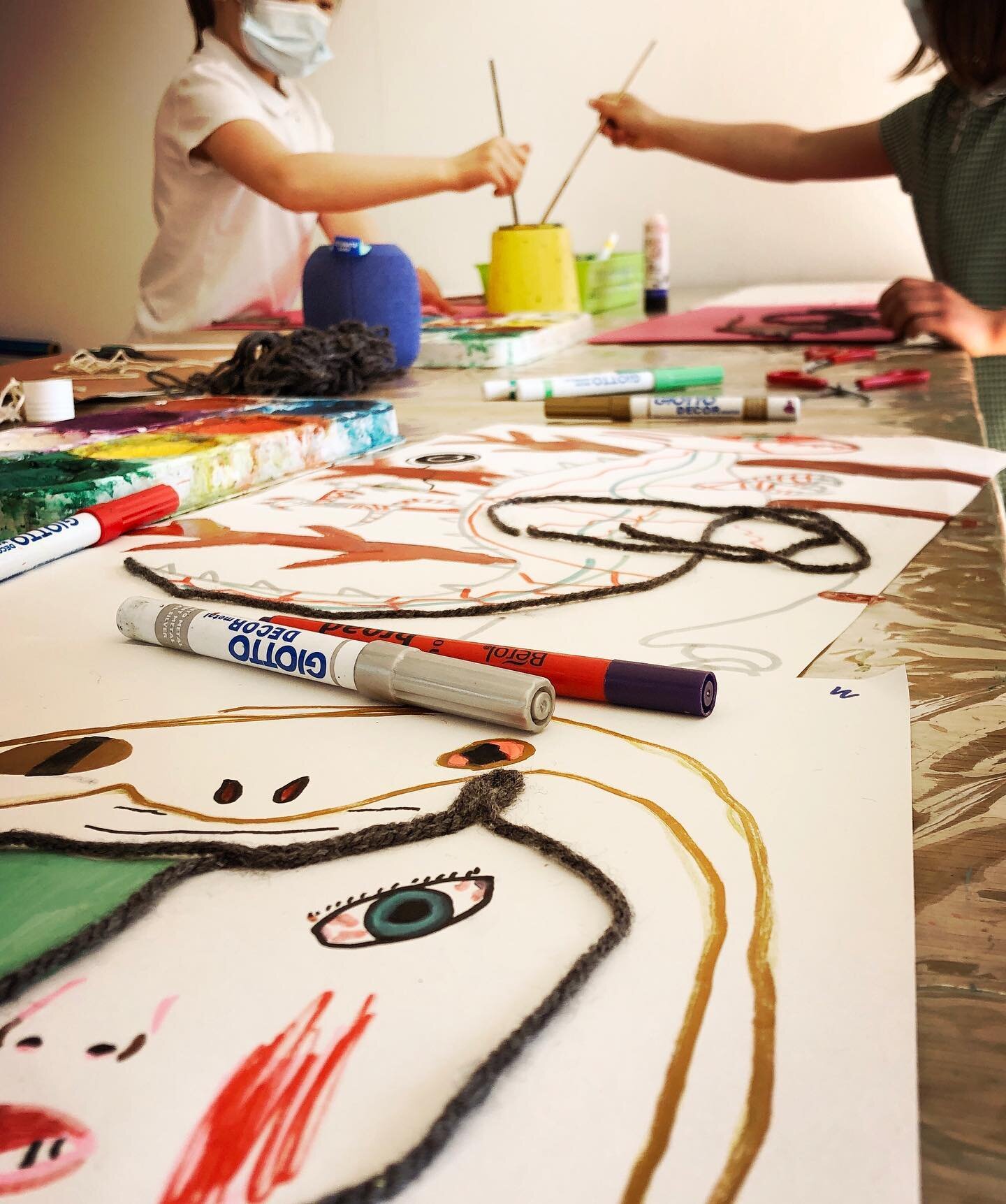 It feels good to be back ! ❤️❤️❤️💓 #art classes #Tonbridge #art #artstudio #childrenworkshops #childrencreativity #artclub #arteducation
