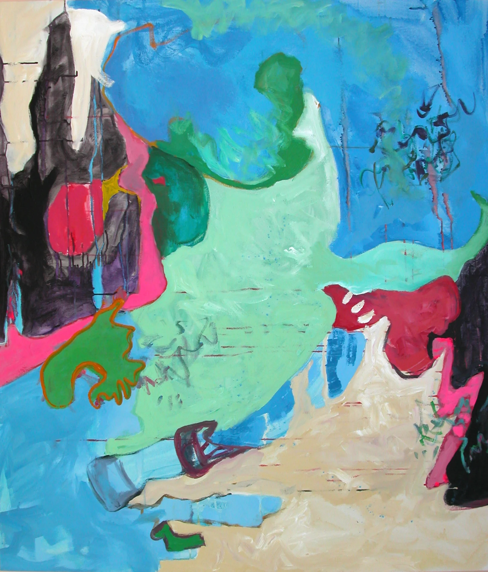 Teri's Shoes 56h x 48w