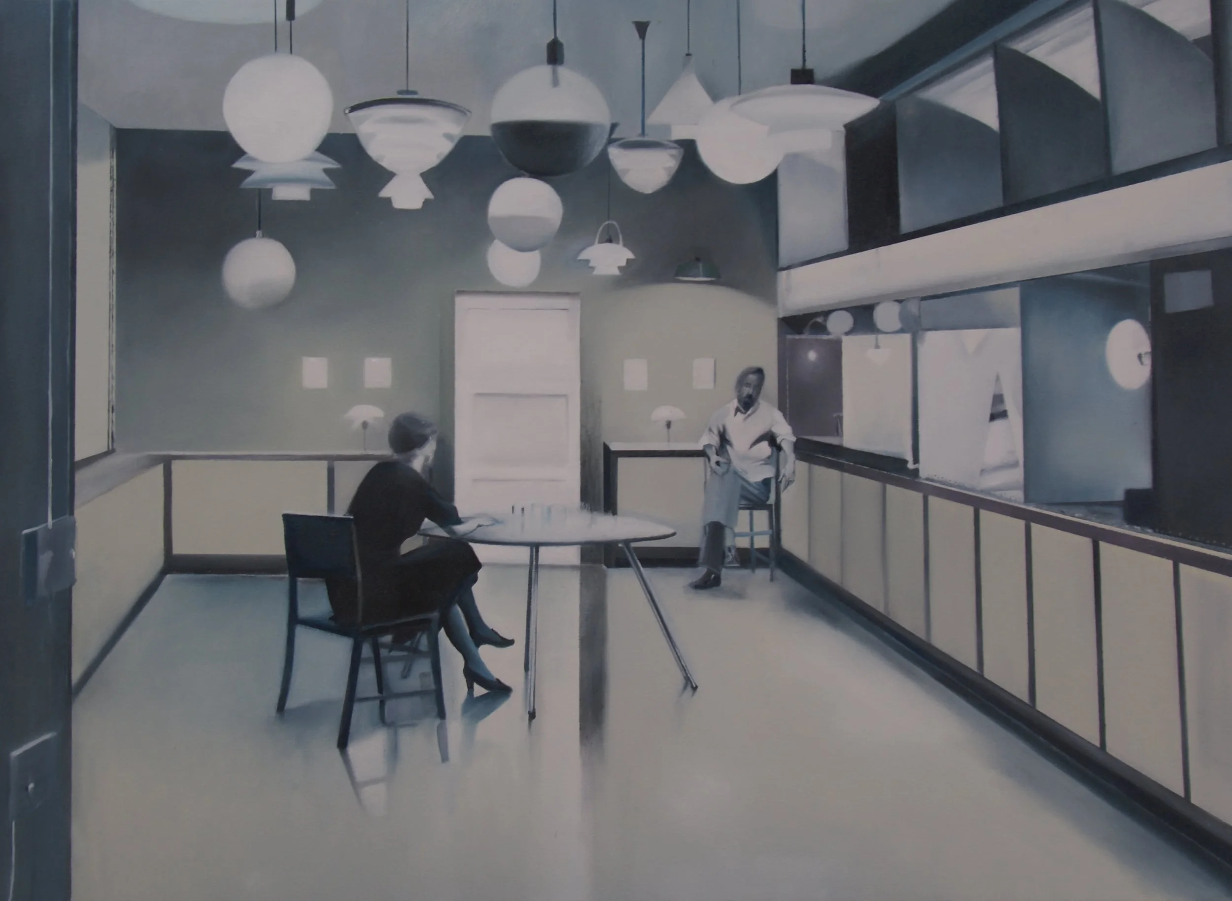Poul Henningsen in the Demonstration Room 1939, 2016 SOLD