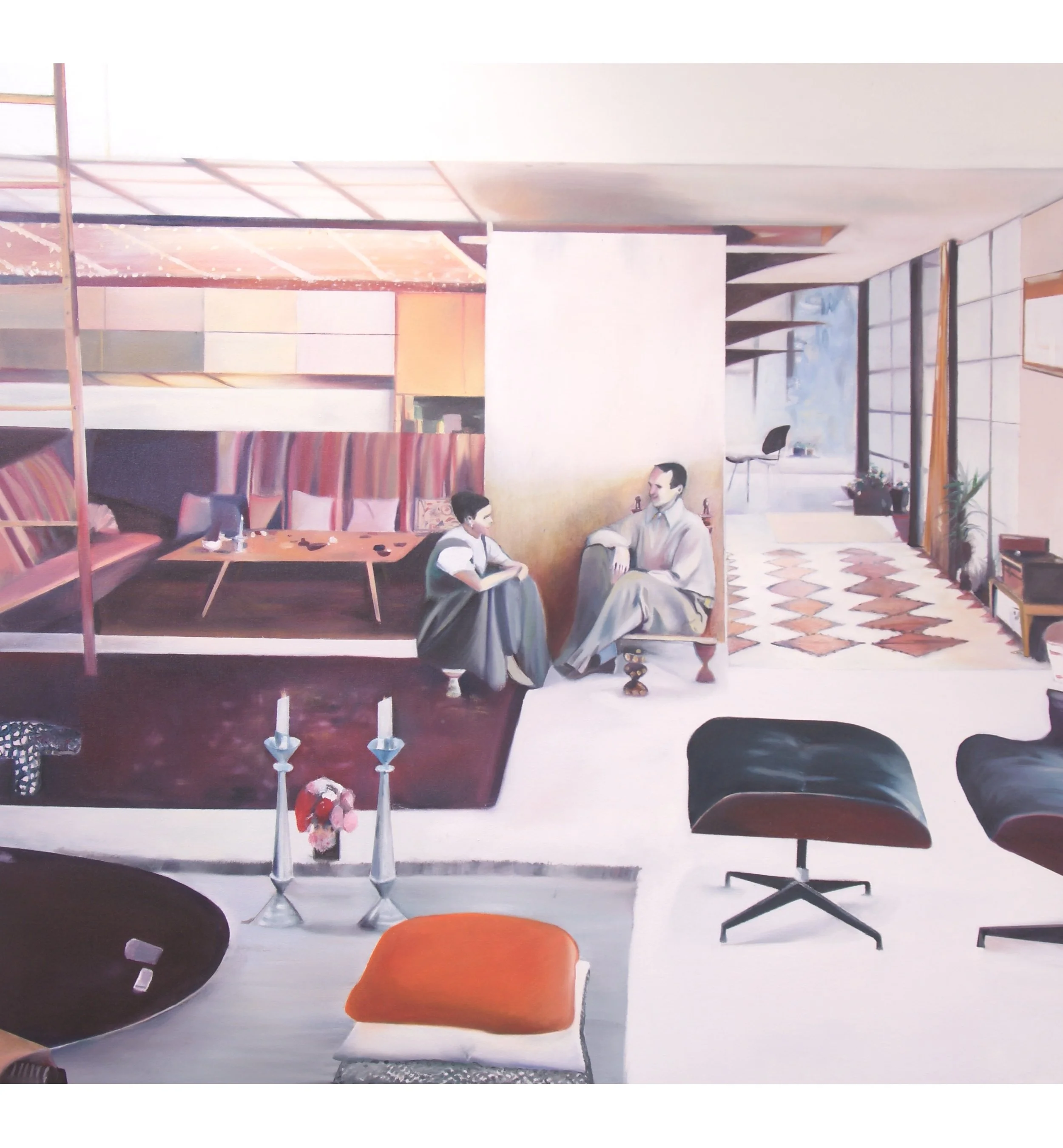 Charles and Ray Eames At Home