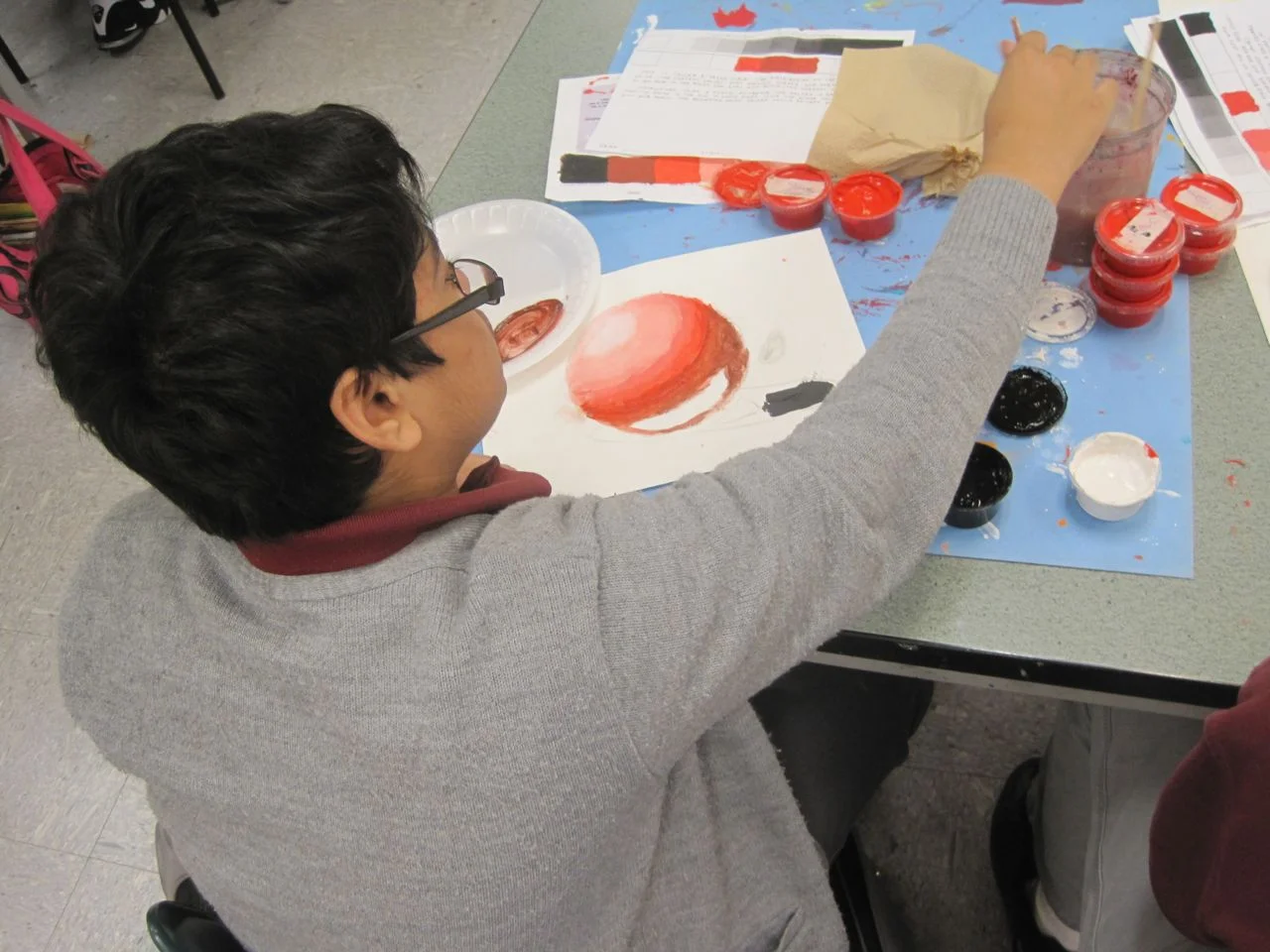 Sphere Shading in progress