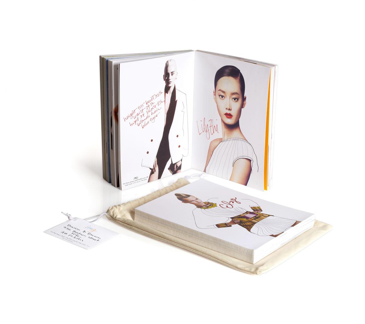 IMG Models Showpack Print Design by Benard Creative. Hand Drawn Fashion Model Coloring Book.