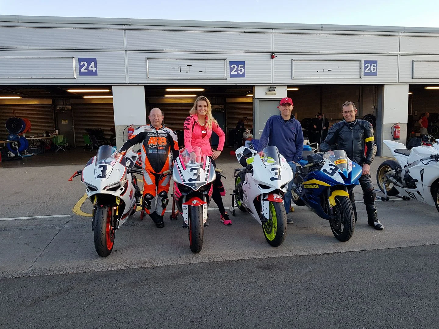 ATS HIre Ducati - BSB Ducati TriOptions Championships.