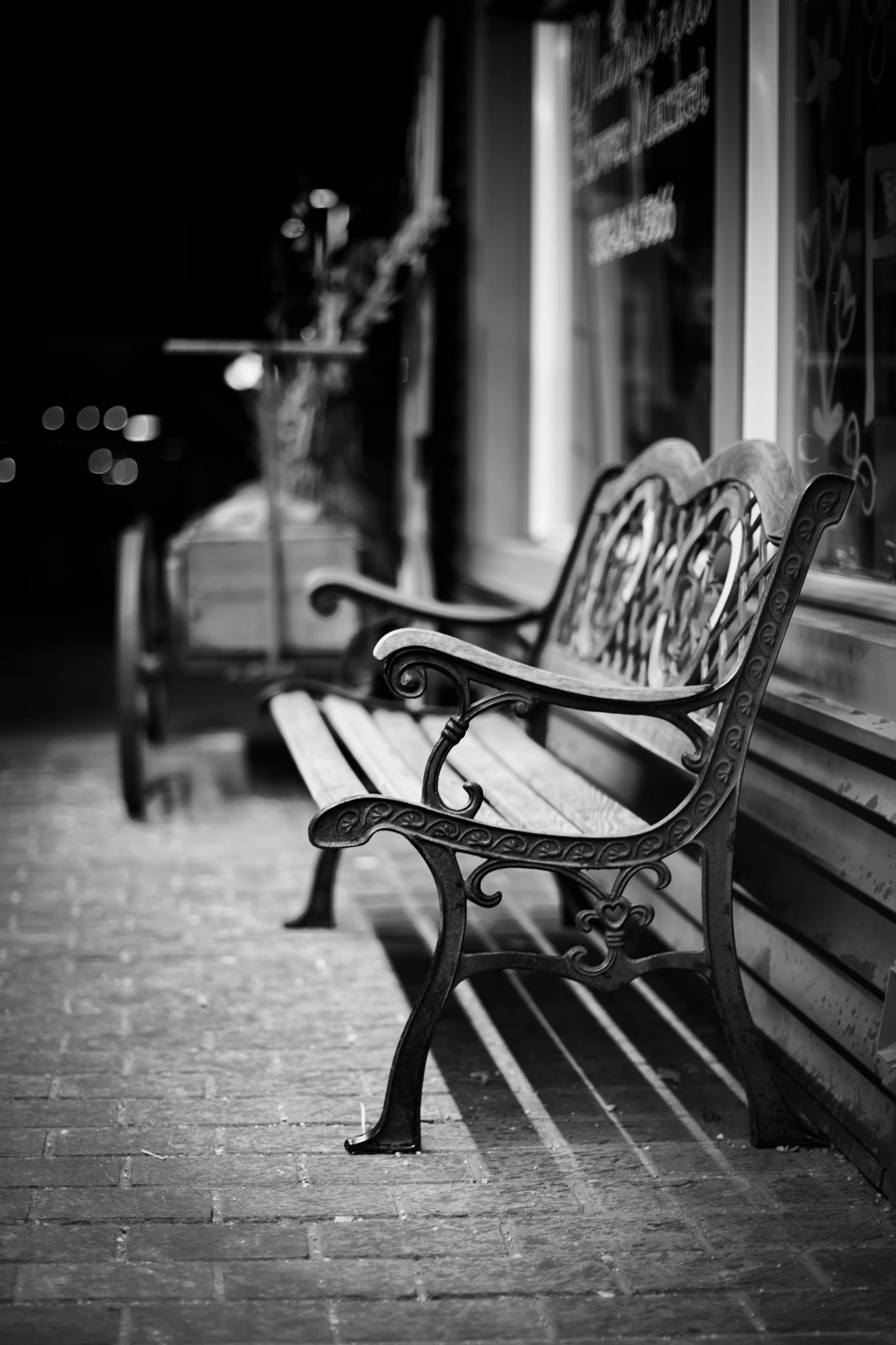  A bench waiting to be used