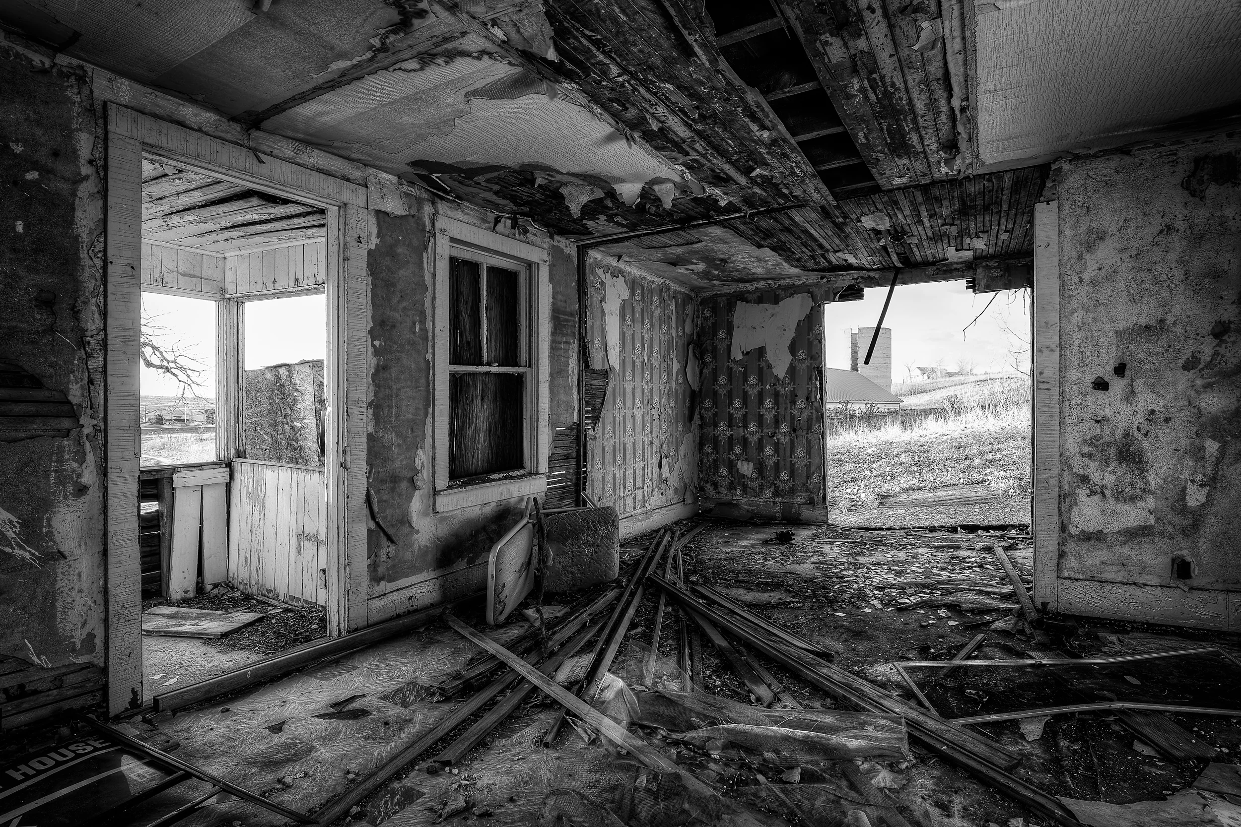 An abandoned house near my home