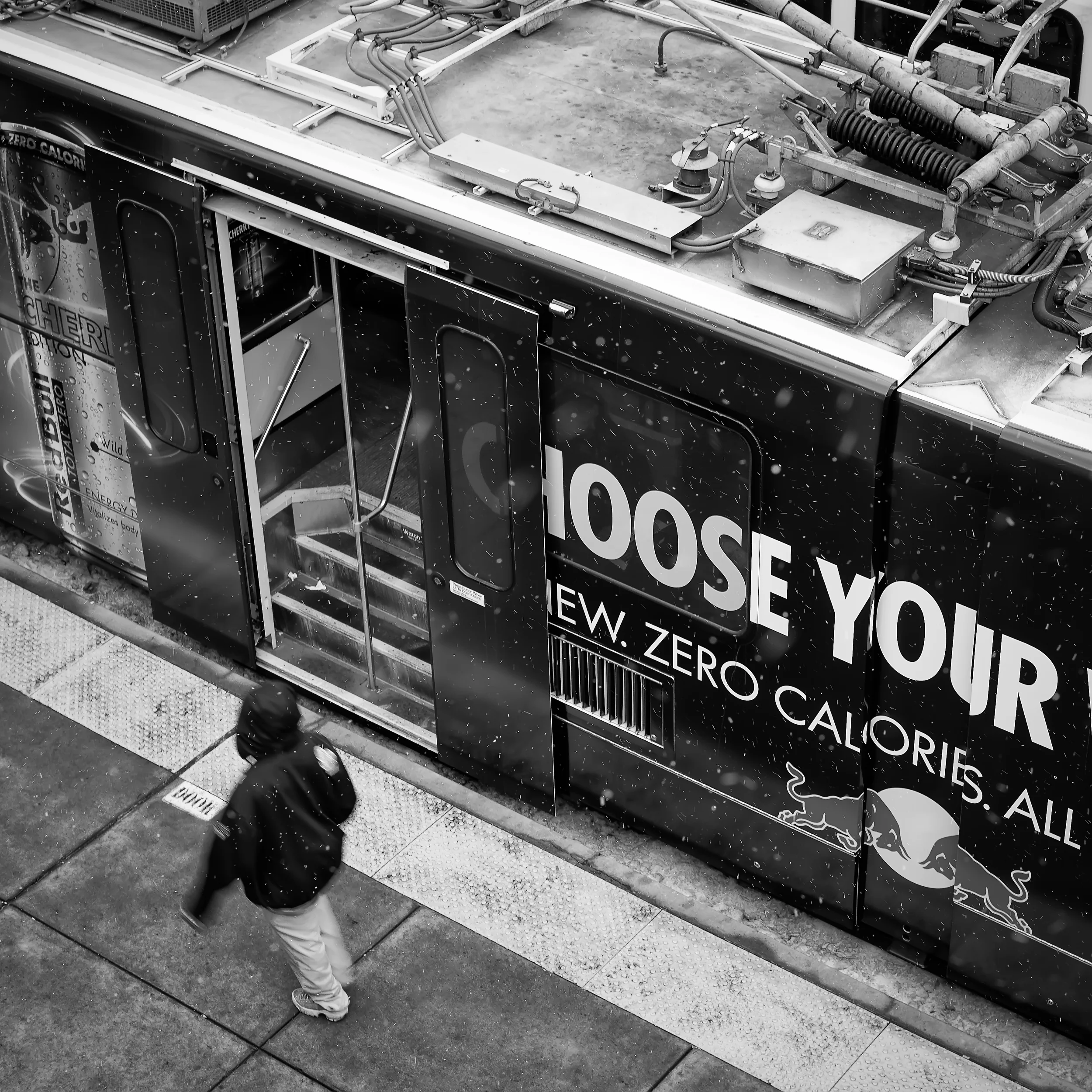 I was on my way home from work and had my camera equipped with a 50mm prime lens to get this fleeting scene of a passenger getting ready to board the light rail. I shot exclusively at 50mm for a month to get a better understanding of how the lens handled as well as what situations it would be best suited for. What I learned is that the 50mm focal length was quite versatile and could be used in a variety of situations which is probably the reason why this focal length is popular. 1/50 * f/6.3 * ISO 200 * 50mm