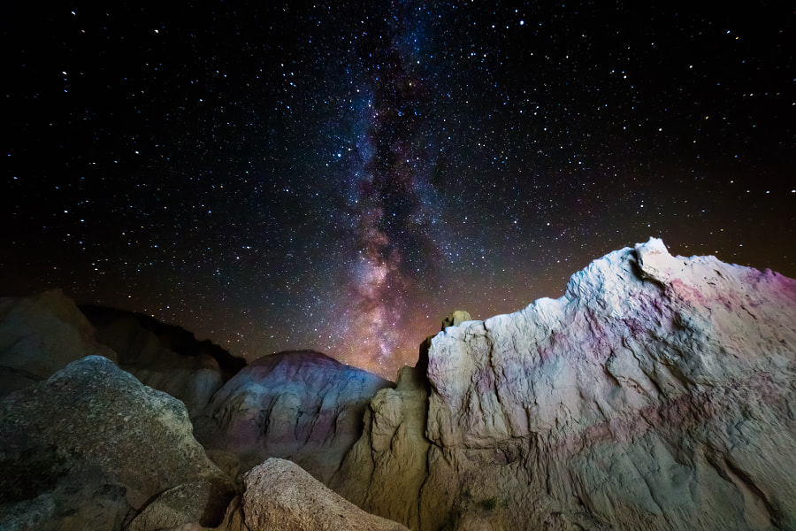 Milky Way at the Paint Mines