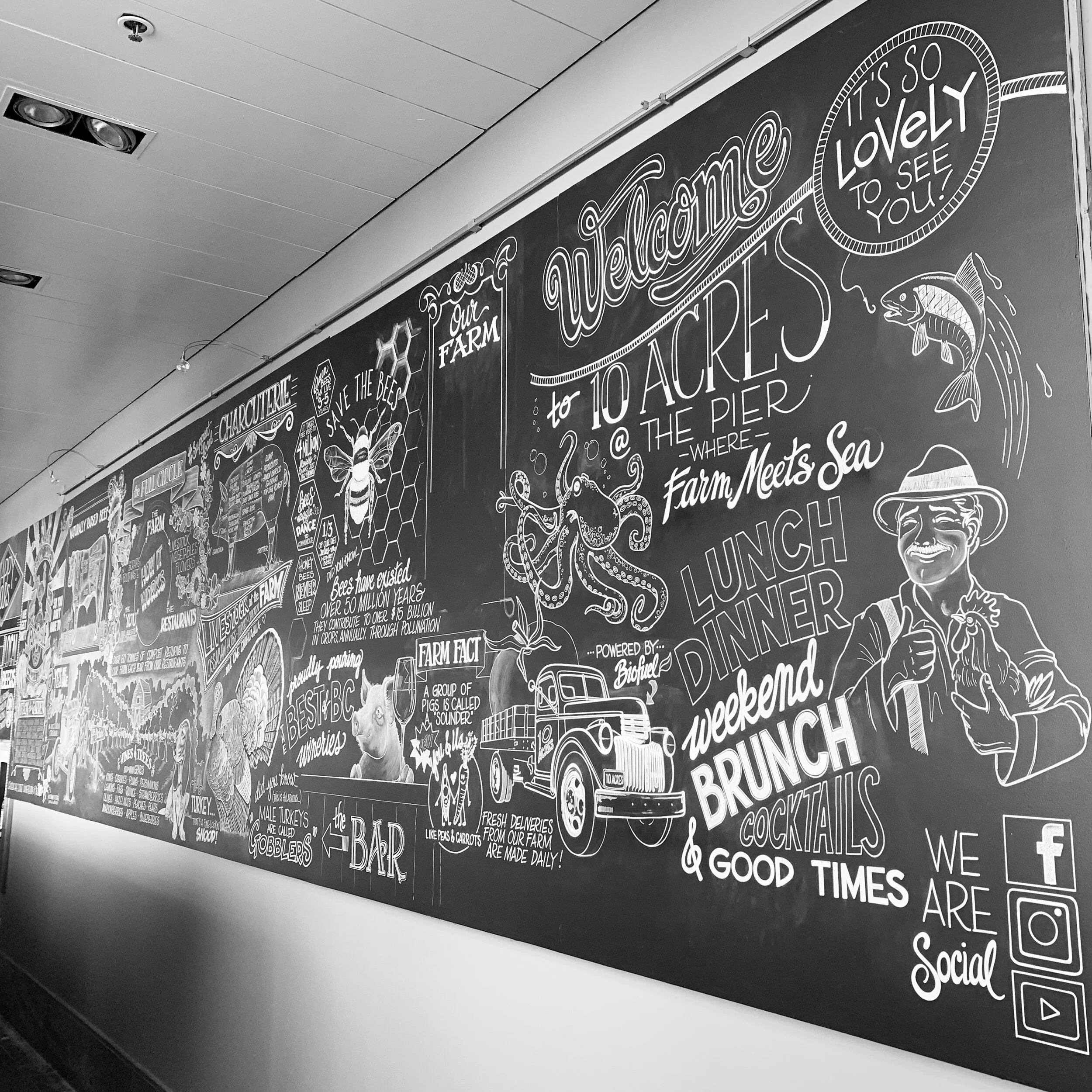 Victoria Chalkboard Artist