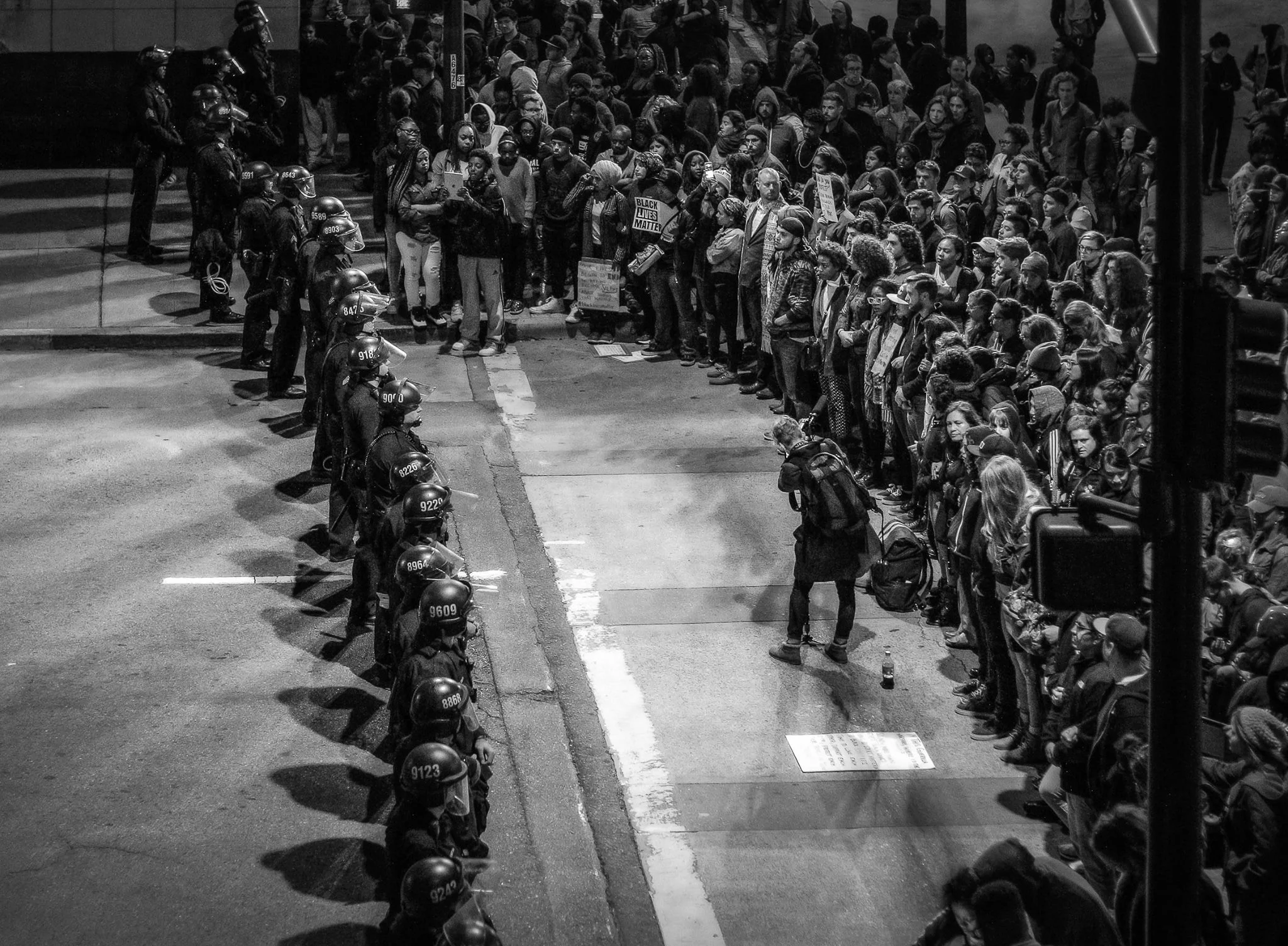 US Vs THEM (Oakland Protest)