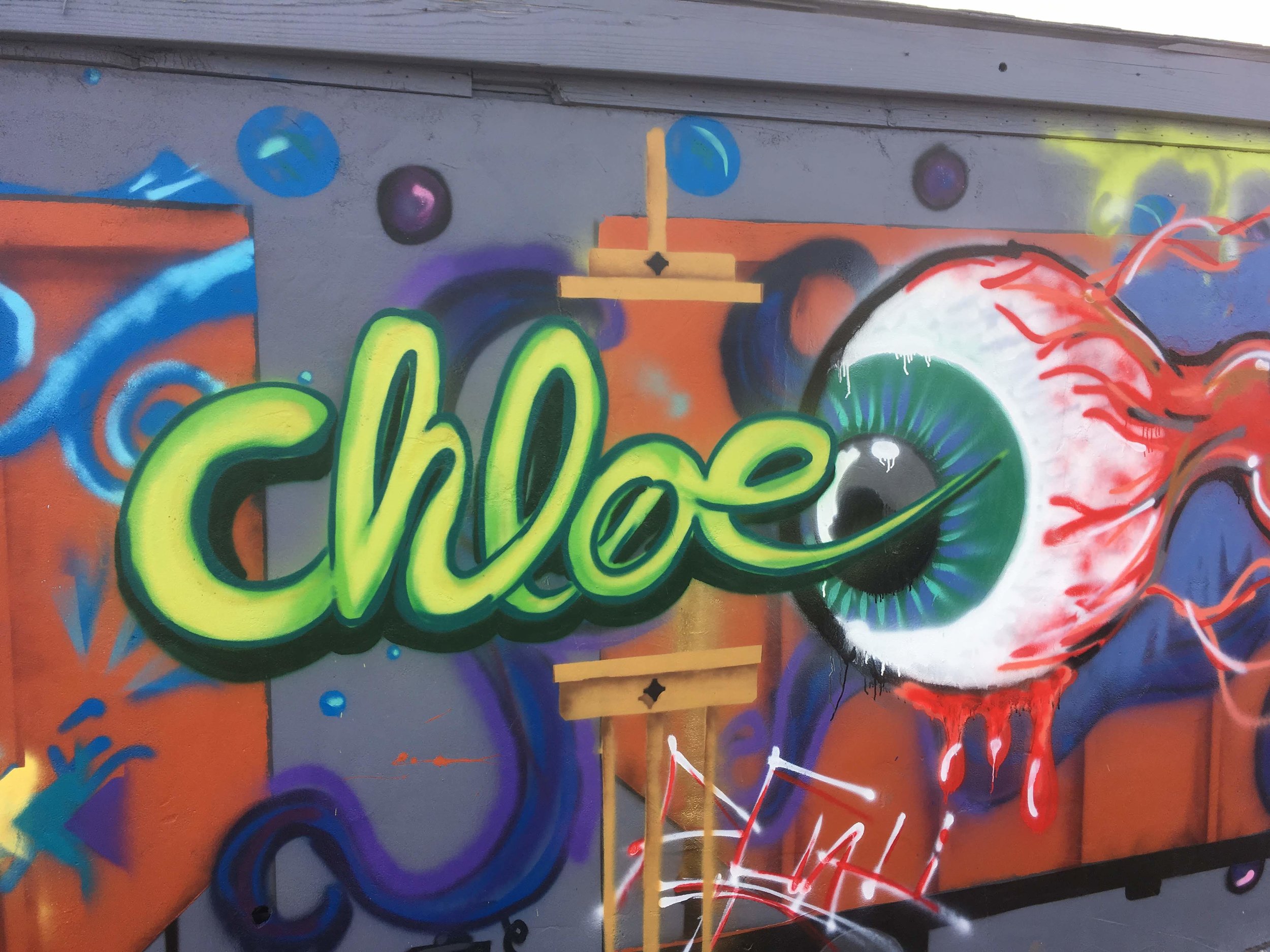 An artist was asked to tag a background for s senior picture photo shoot.