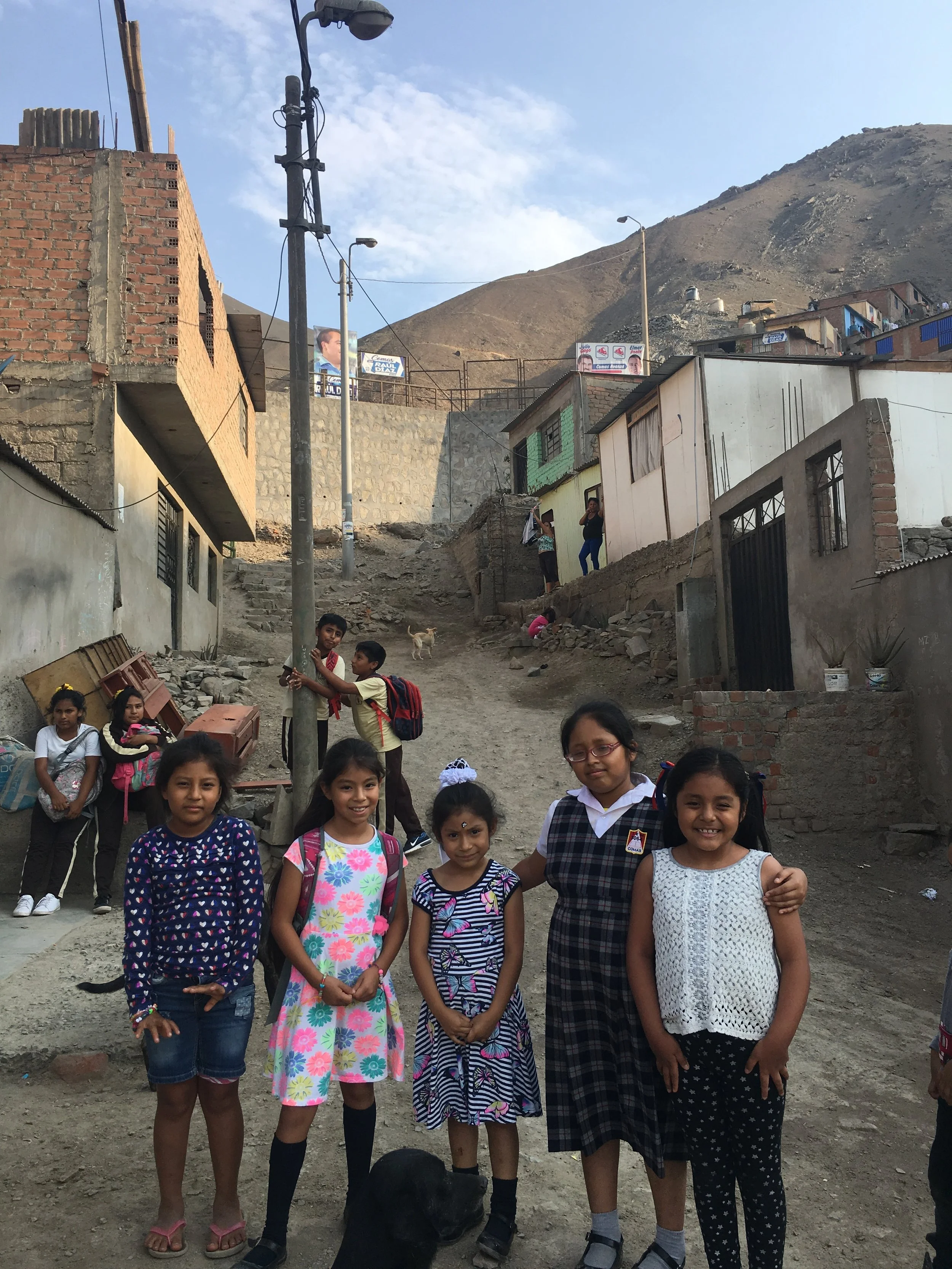  We did a clothing drive with North Coast Church Carlsbad and delivered clothing, food and necessities to the families in need that surrounded clubs.  These girls were so excited by the new dresses they went home, put them on immediately! 