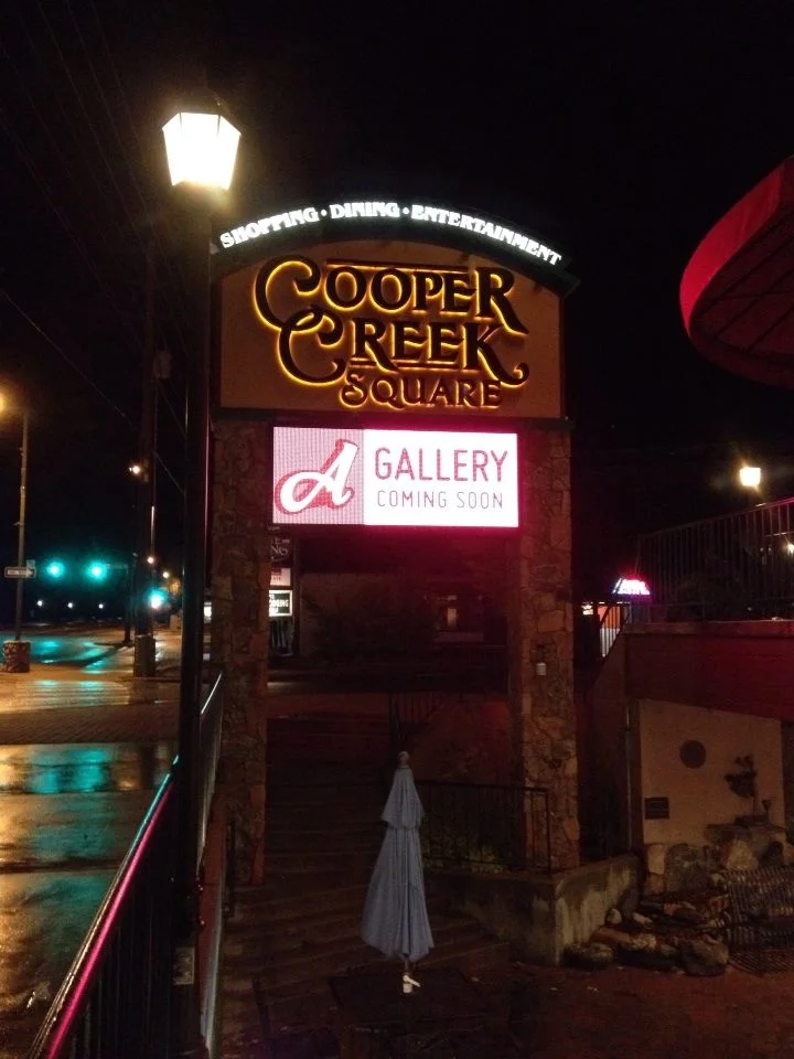 Cooper Creek Square Sign
