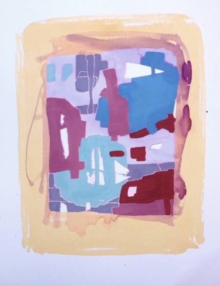 Gouache Sunday