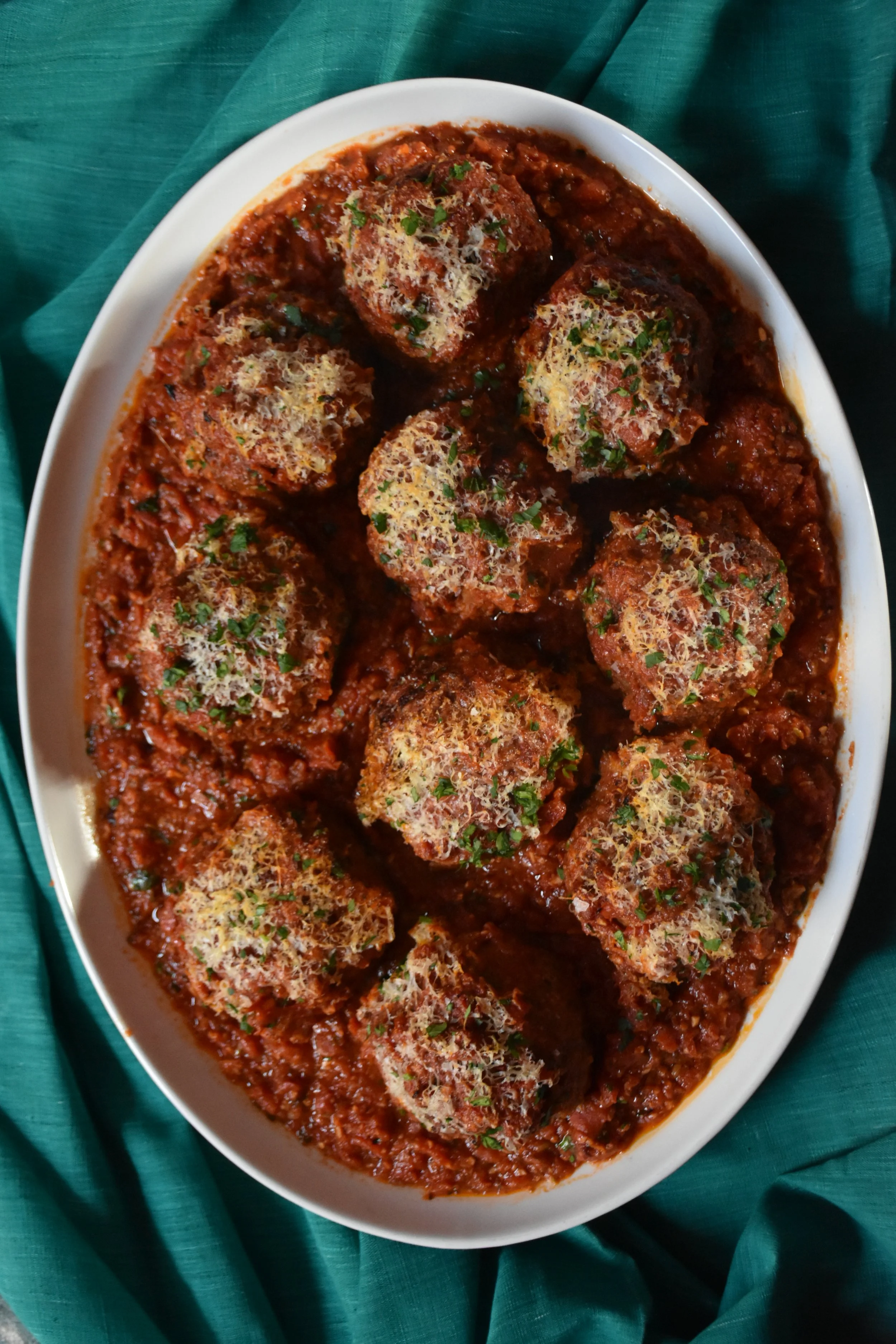  Braised Meatballs. 