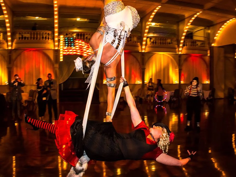 Aerialist performance from LRI's Greatest lil' State and graduation party 2015