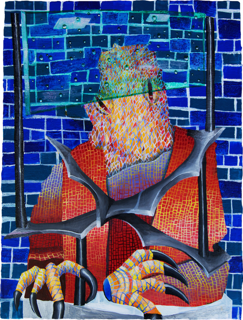"Psychological Portrait of Domesticated Reptile"
