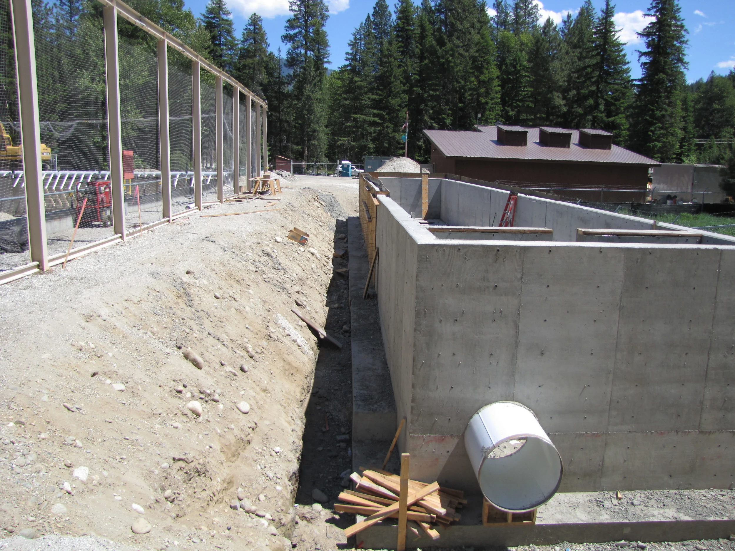 Chiwawa Ponds Modifications Fish Hatchery — Hurst Construction LLC