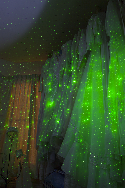   Tracing Spirits (Wedding Dresses in Green),  2016 