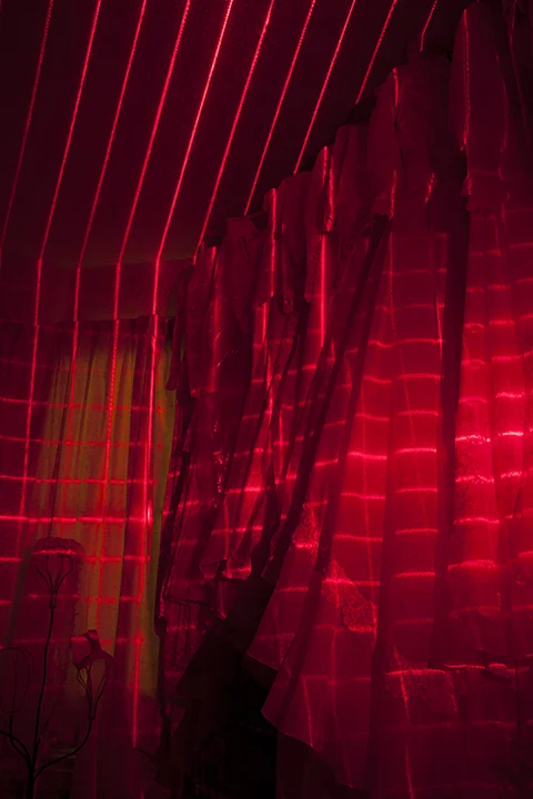   Tracing Spirits (Wedding Dresses in Red) , 2016 