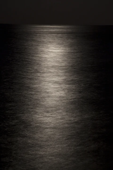   Moonlight on Water , 2017 