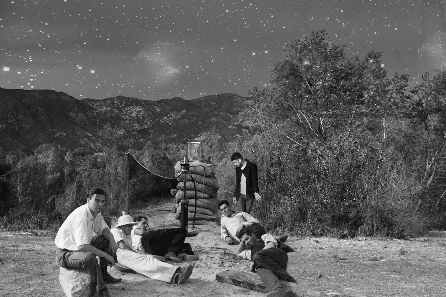   “Suicide Squad,” Arroyo Seco, Pasadena, CA , 1936/2019 
