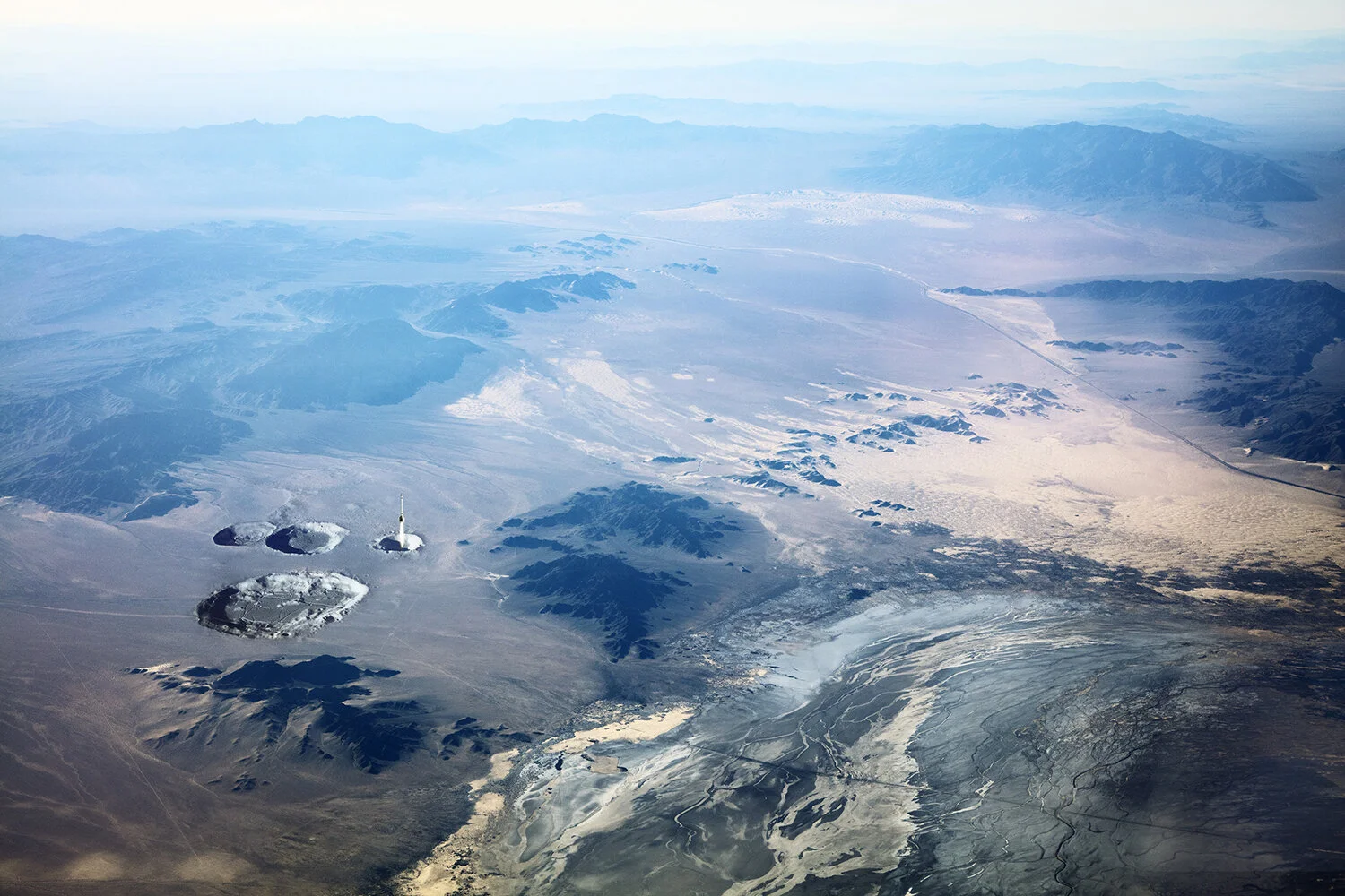   Rocket Test, Mojave Desert , 1942/2019 