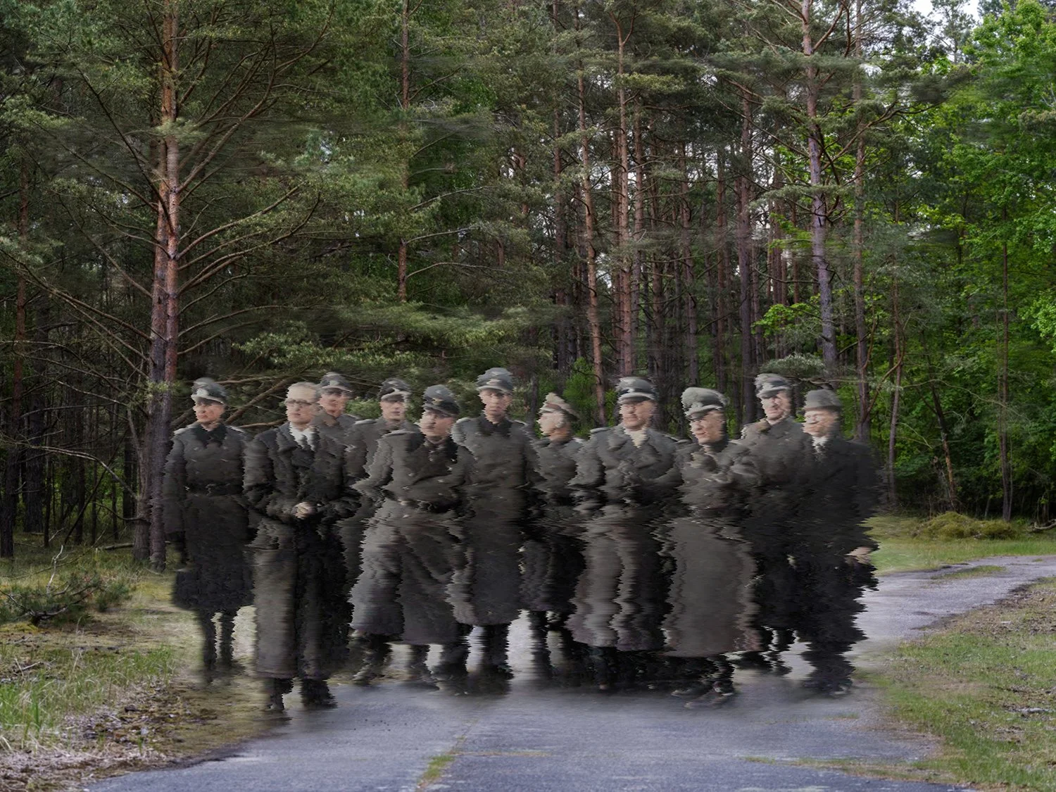   Himmler's Visit to Peennemünde, Germany,  1943/2022 
