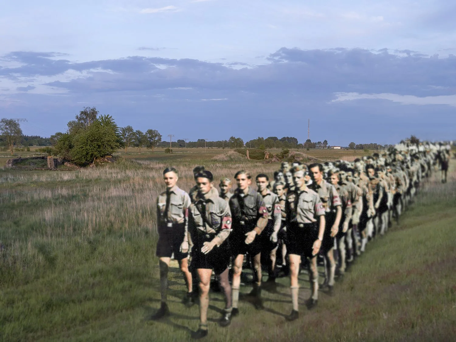   Hitler Youth, Peenemünde, Germany,  1939/2022 