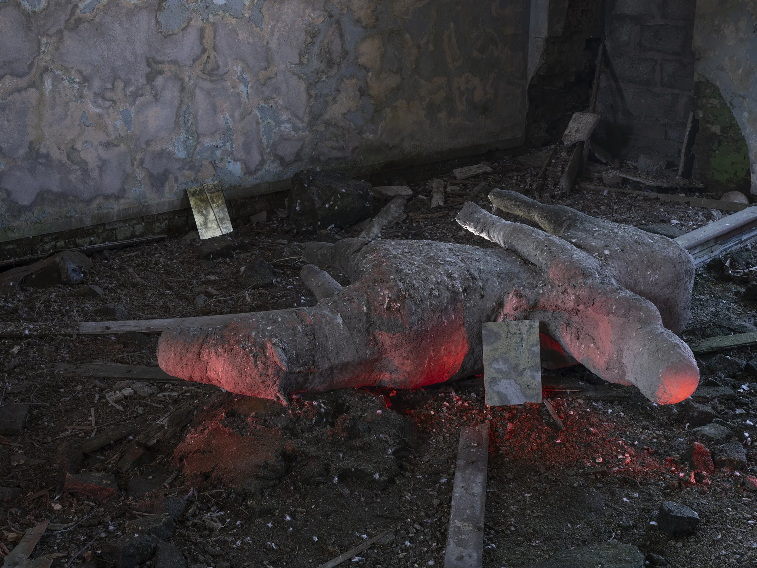   Fallen Warrior, Spike Island , 2025 